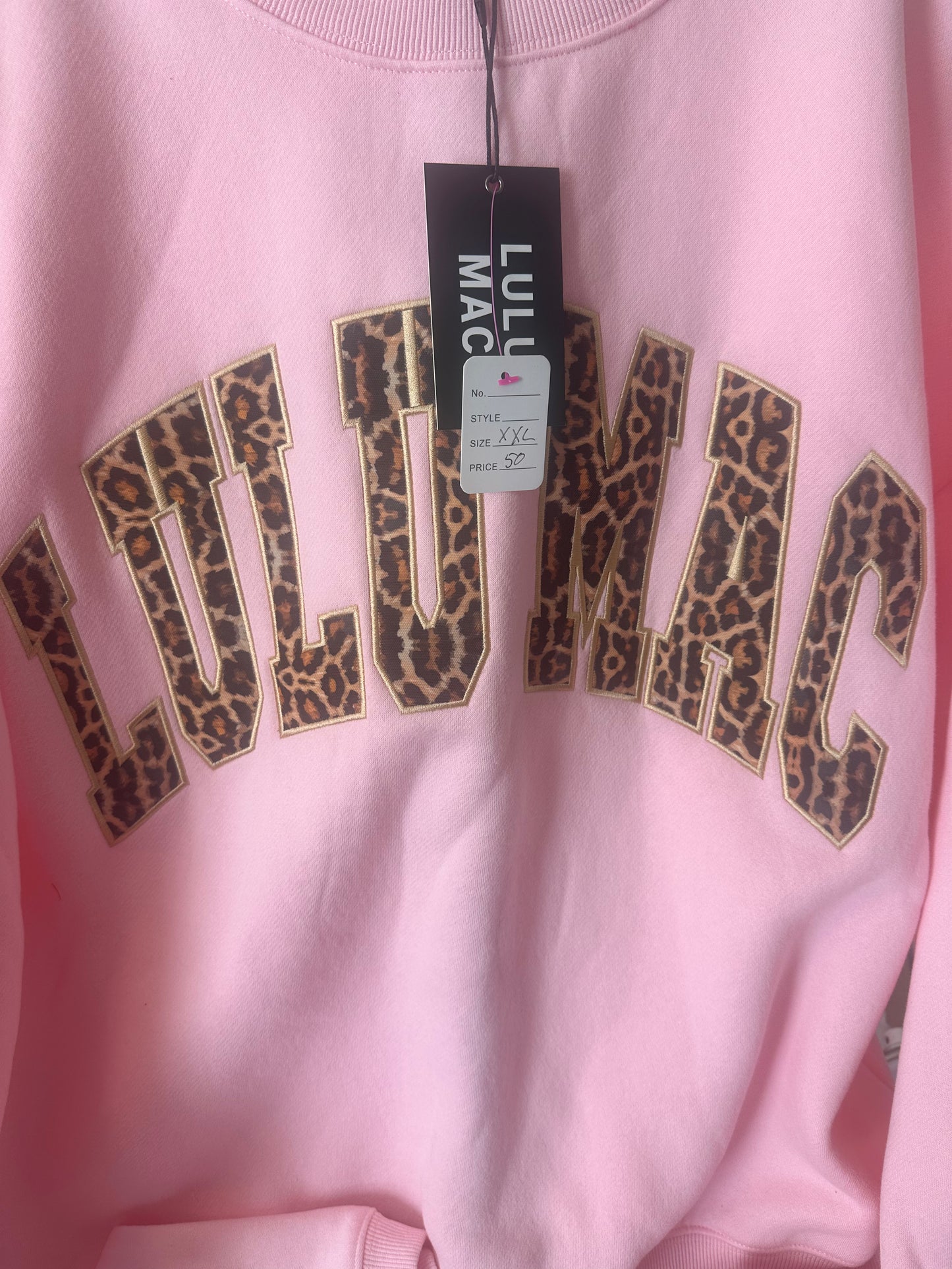 LULU MAC Pink/Cheetah XXL