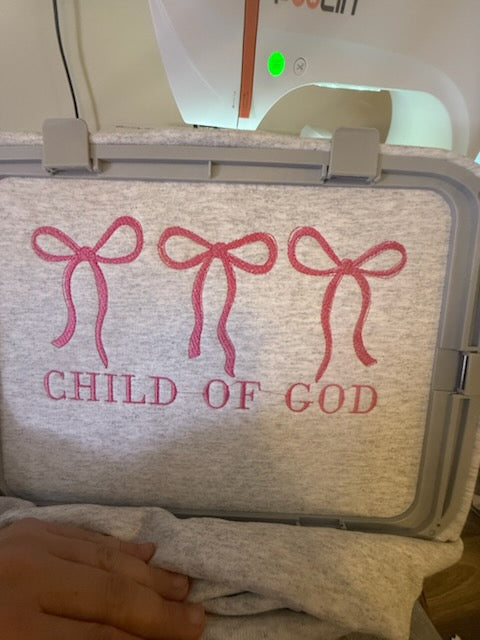Christian - Child of God w Bows